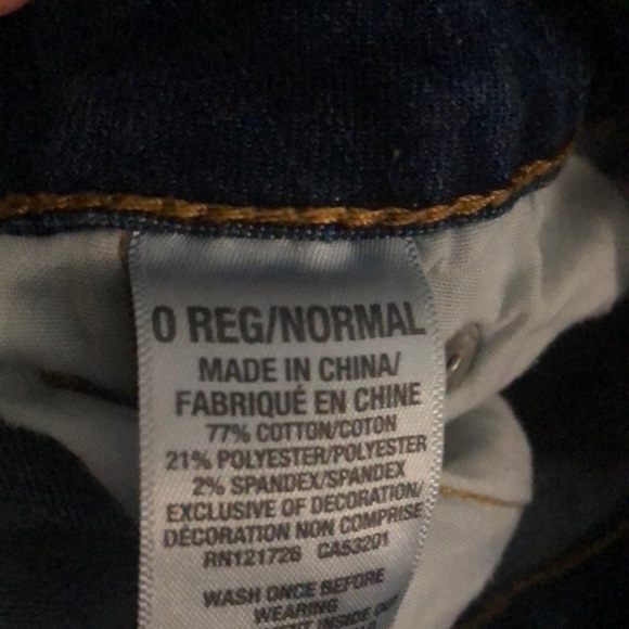 Aeropostale legging Jean Size 0 REG/NORMAL - Picture 10 of 10